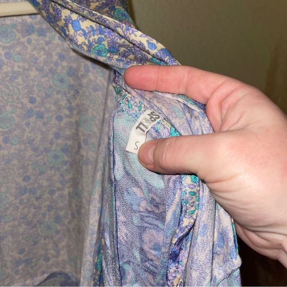 Spell Custom Xanadu Short Robe with Tie One Size - Picture 5 of 8